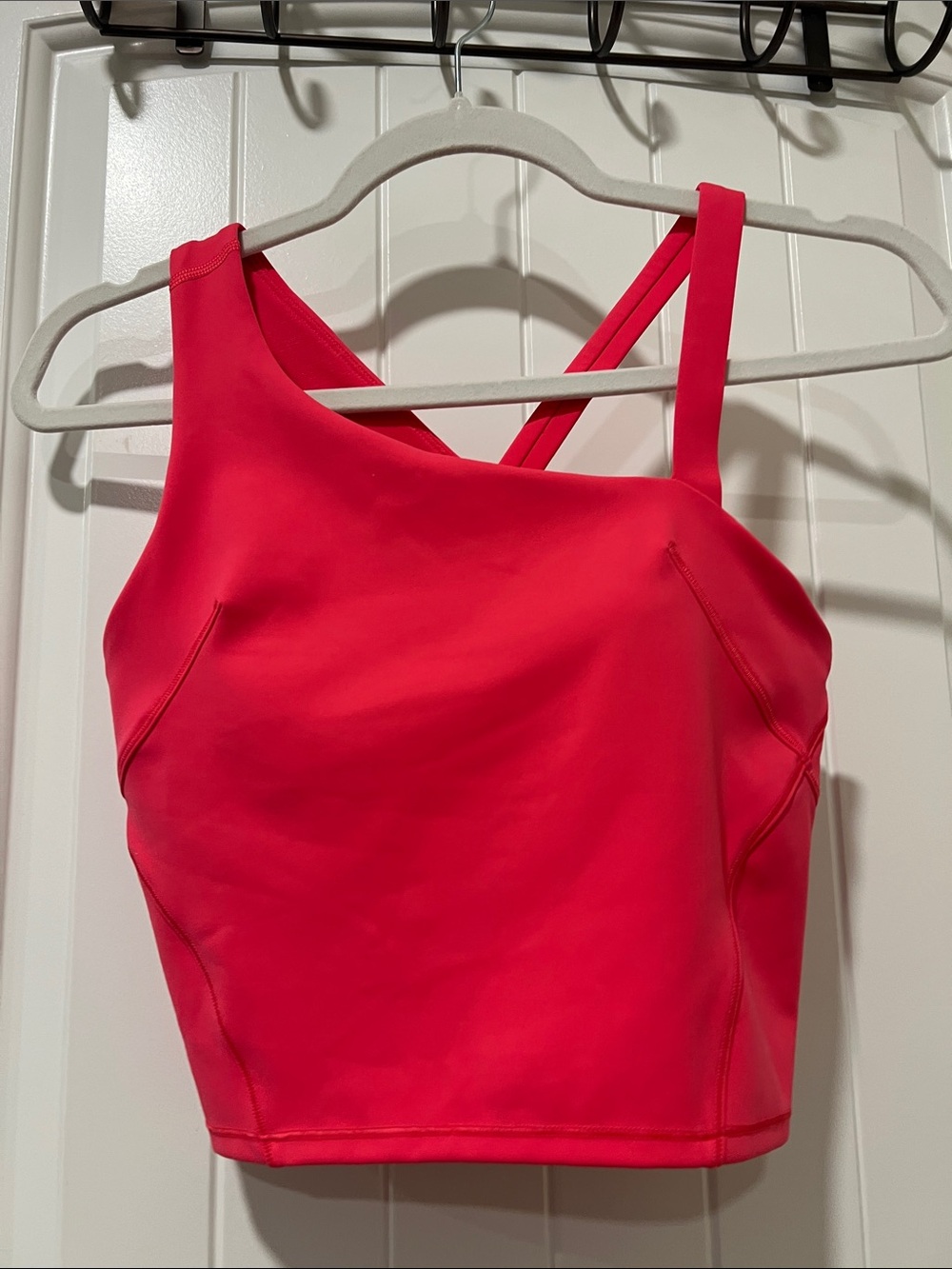 Lululemon Everlux Asymmetrical Tennis Tank Top Lip Gloss size 6 - Picture 7 of 11